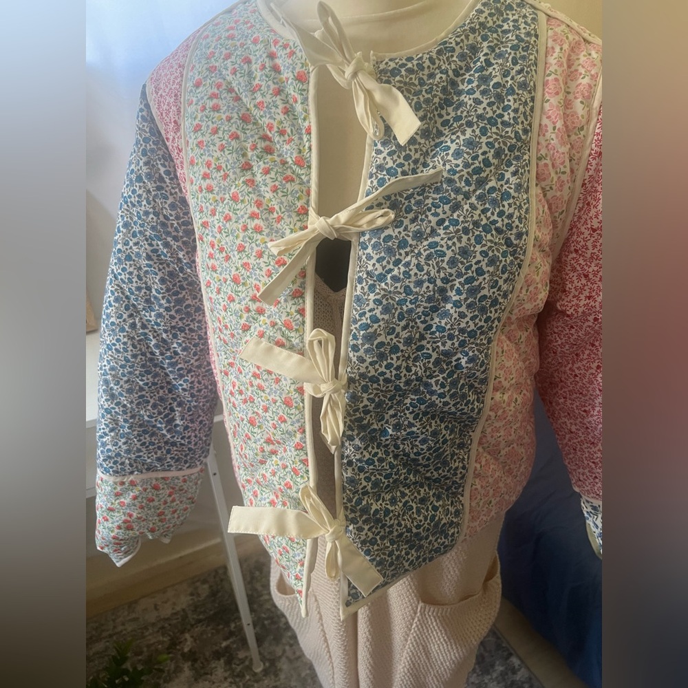 Cotton on quilted jacket